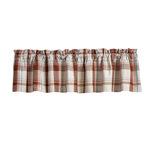 Park Designs Mountbatten Unline Valance 72x 14 Inches Item # 3983-470 Farmhouse Country