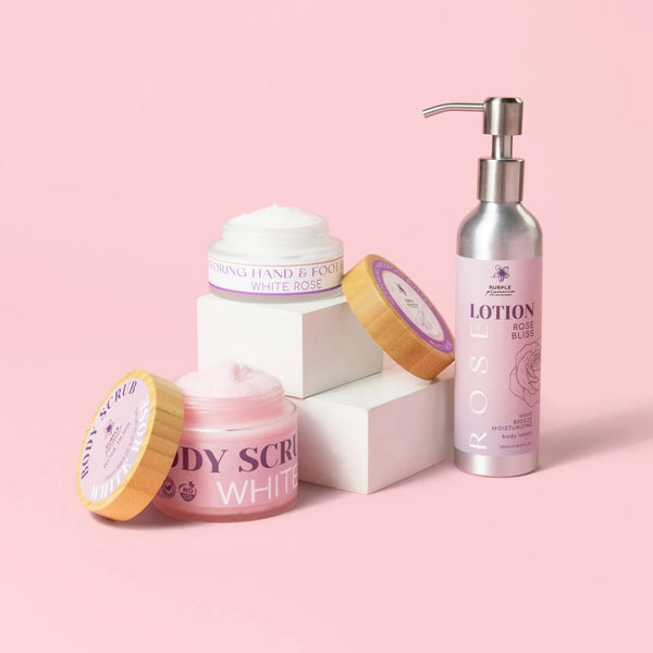 Natural Body Lotion (Rose or Coconut) Deep Moisturizing for All Skin Types