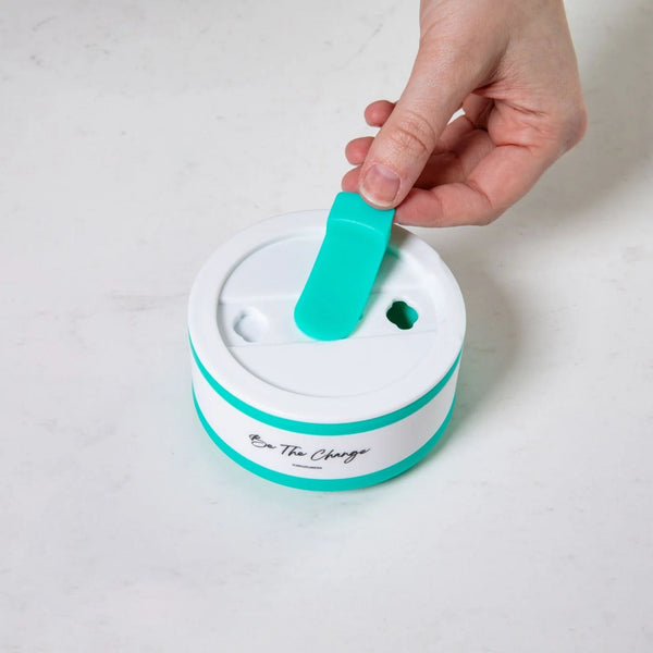 Portable Silicone Cup, Collapsible & Sustainable. Perfect for Travel. Teal, Navy or Mauve