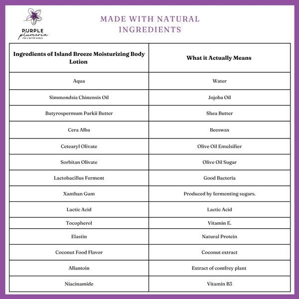 Natural Body Lotion (Rose or Coconut) Deep Moisturizing for All Skin Types