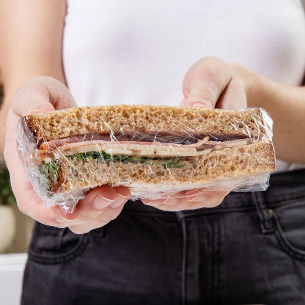 Home Compostable Cling Wrap. Keeps Food Fresh & Safe.