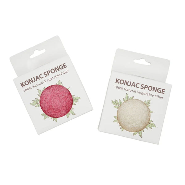 Facial & Body Cleansing Sponges, Compostable & Eco Friendly. Cellulose or Konjac