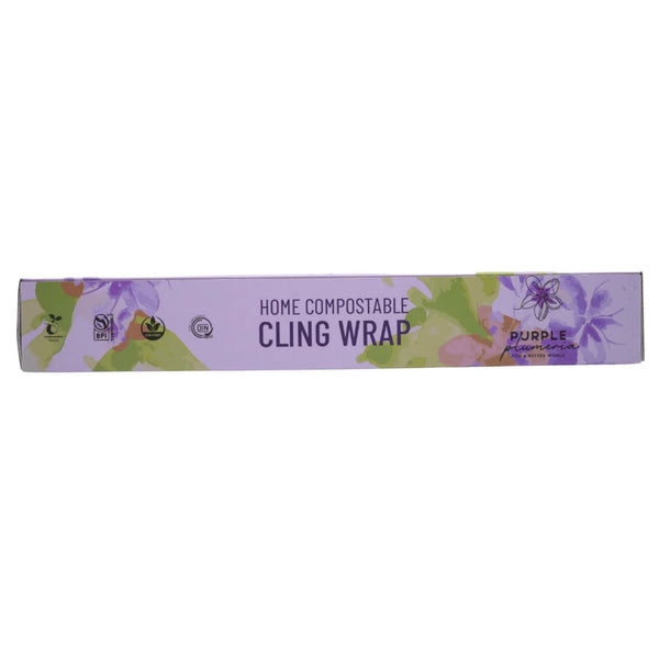 Home Compostable Cling Wrap. Keeps Food Fresh & Safe.