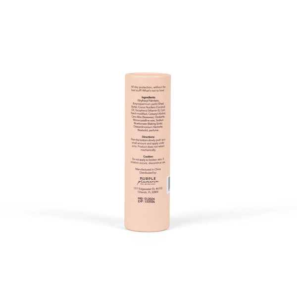 Plastic-Free Deodorant – Aluminum & Paraben-Free – Jasmine, Citrus & Peach Berry Scents