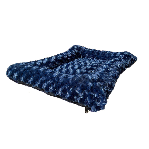 Dog Bed - Rectangle Bolstered Furvana™ 'Cloud'