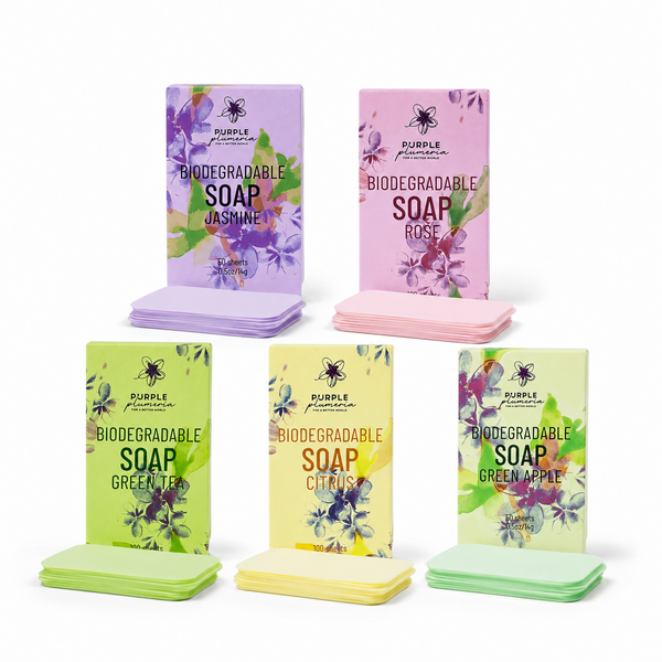 Biodegradable Soap Sheets. Perfect for Camping & Travel