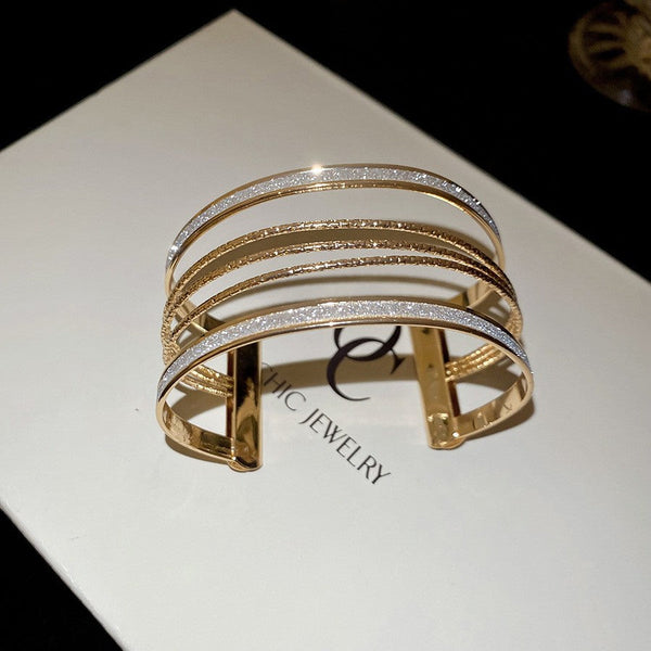 Acrylic Glossy Blooming Korean Style Simple Light Luxury Bracelet