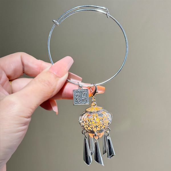 Antique Palace Bell Metal Han Chinese Clothing Night Market High-grade Bracelets