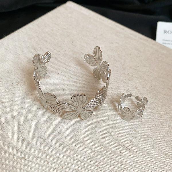 Acrylic Glossy Blooming Korean Style Simple Light Luxury Bracelet