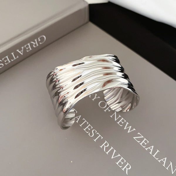 Acrylic Glossy Blooming Korean Style Simple Light Luxury Bracelet