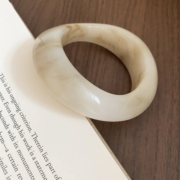 Acrylic Glossy Blooming Korean Style Simple Light Luxury Bracelet