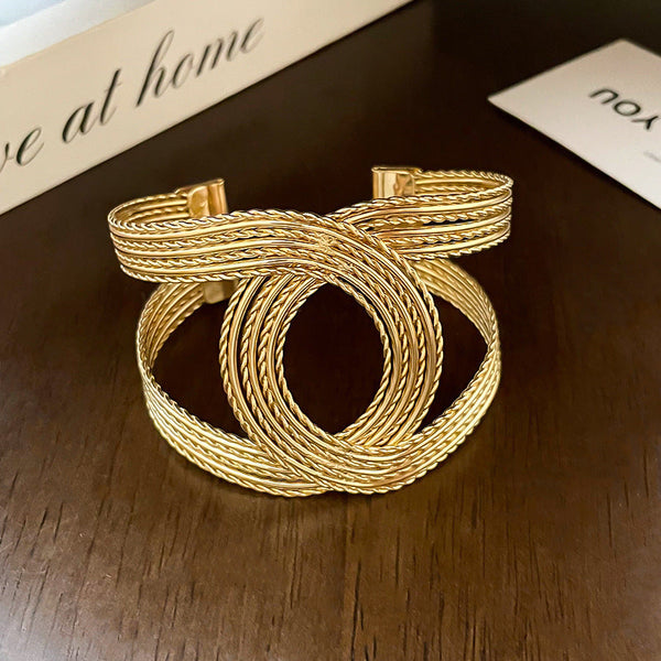 Acrylic Glossy Blooming Korean Style Simple Light Luxury Bracelet