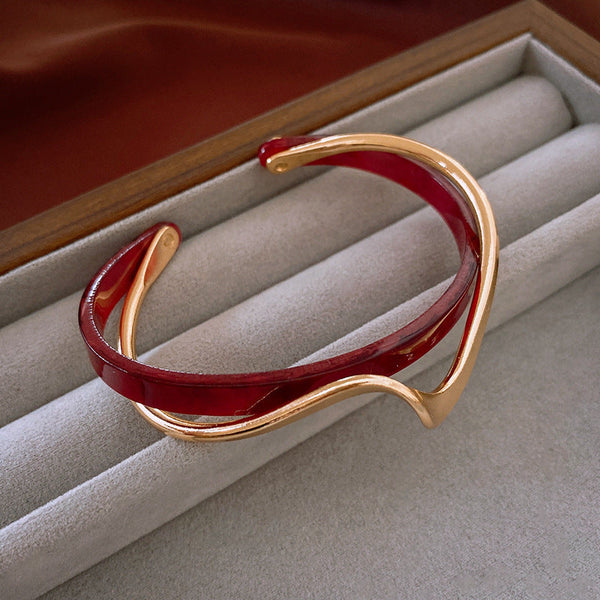 Acrylic Blooming Round Atmospheric Commute Minimalist Niche Bracelet