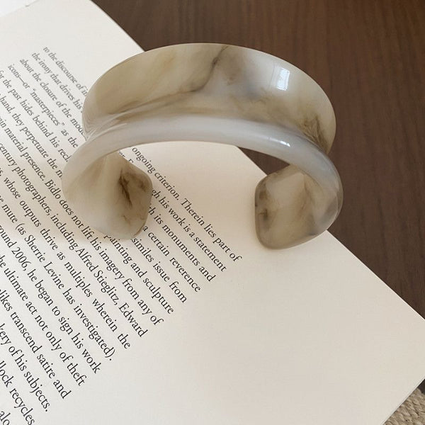 Acrylic Glossy Blooming Korean Style Simple Light Luxury Bracelet
