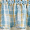 Park Forget Me Not Lined Layered Valance 72 x 16 Inches Country, Farmhouse, Rustic, Cabin Item #3986-471