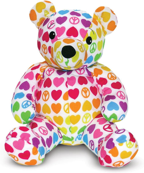 Melissa and Doug - BeePosh Collection Hope Bear 3 Sizes, Large, Medium and Small