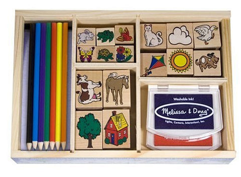 Melissa & Doug Deluxe Stamp Set - Olde Church Emporium