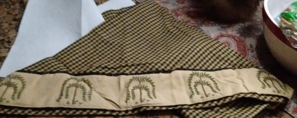 Park Designs - Willow Valance Appliqued 72 x 14 Inches - Olde Church Emporium