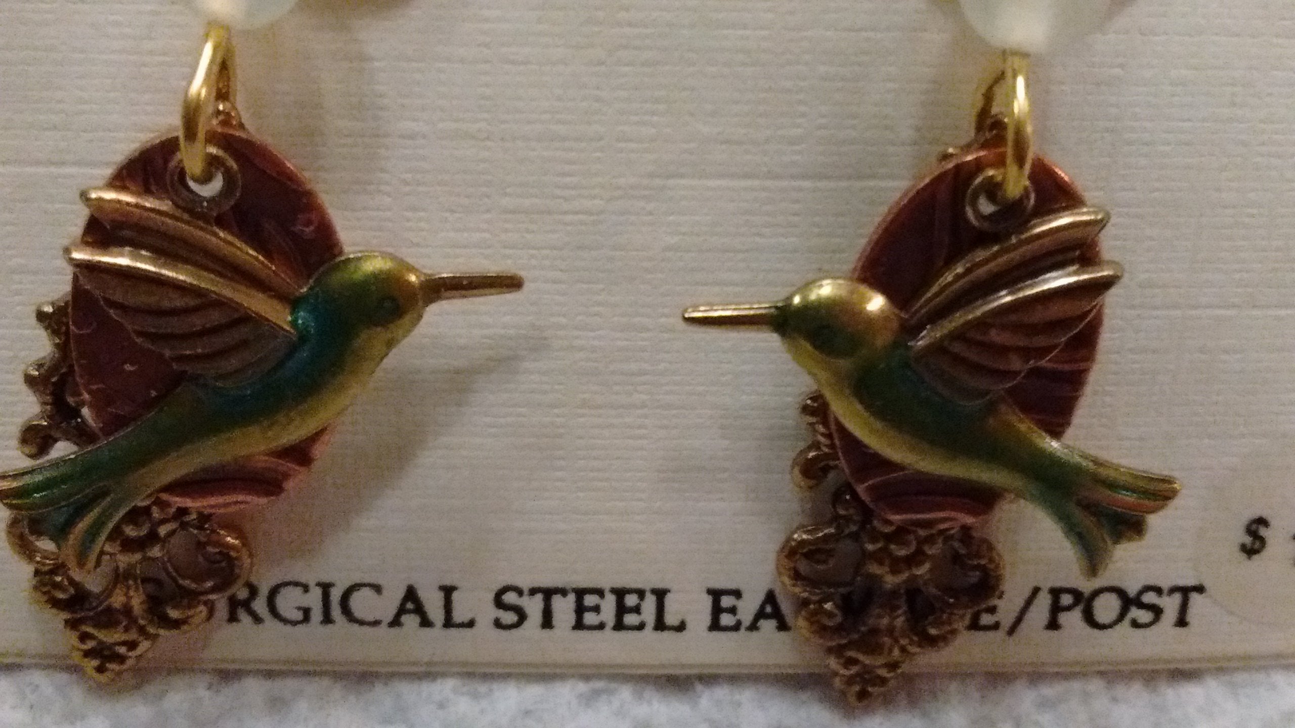 Silver Forest Hand Crafted Earrings Made in USA Item E6801 Olde Church Emporium