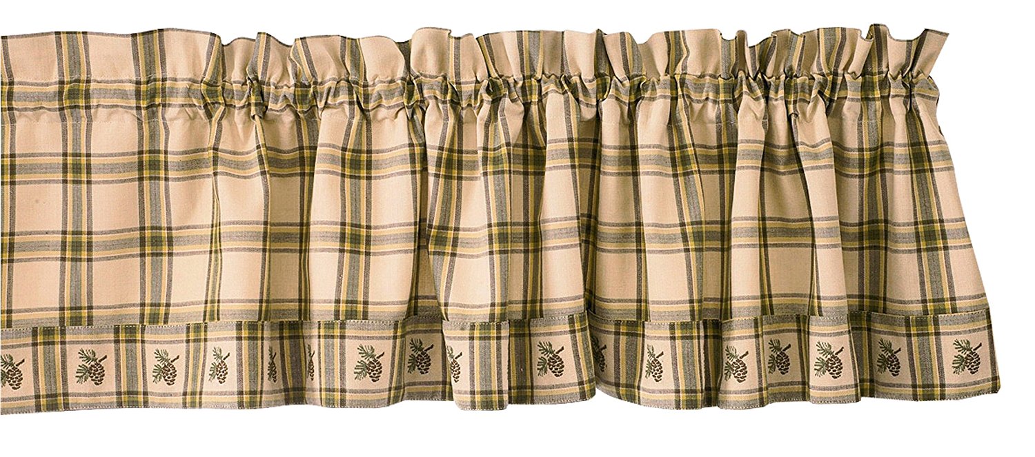 Park Designs -Pine Lodge Valance 72 x 14 Inches - Olde Church Emporium