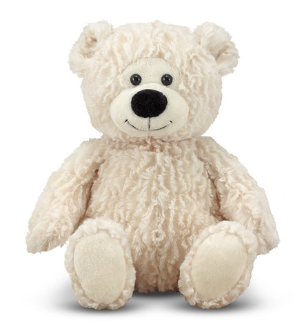 Melissa & Doug - Blizzard Bear Teddy Bear Stuffed Animal (14 inches long) [Home Decor]- Olde Church Emporium