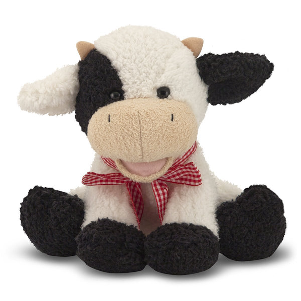 Melissa & Doug - Meadow Medley Calf Stuffed Animal Baby Cow With Moo Sound Effect [Home Decor]- Olde Church Emporium