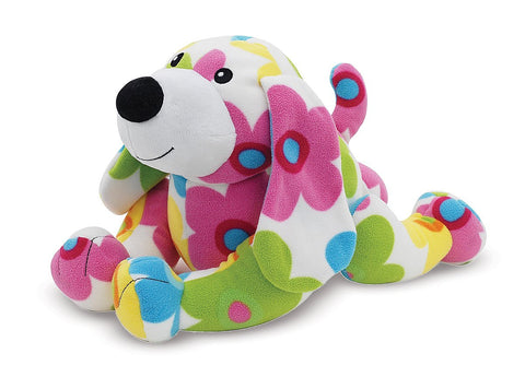 Melissa & Doug - Beeposh Daisy Dog Patterned Soft and Squishy  Stuffed Animal [Home Decor]- Olde Church Emporium