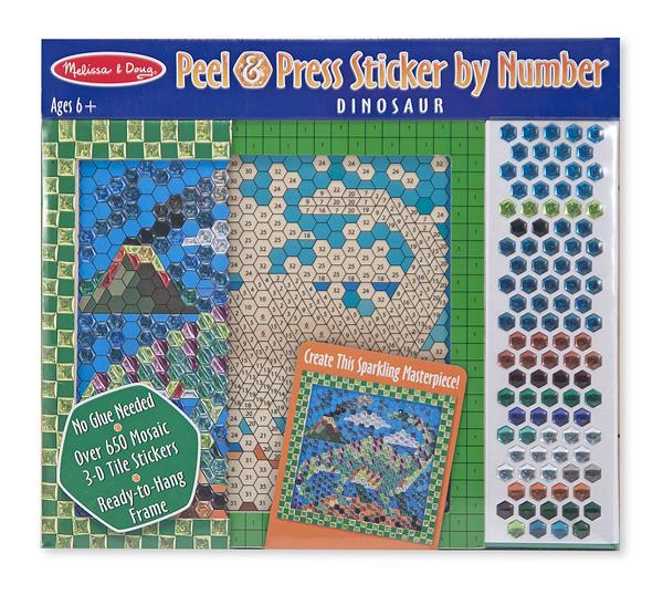 Melissa and doug peel sale and press sticker by number