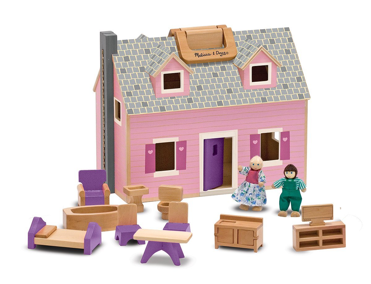 Melissa & Doug Wooden Family Doll Set