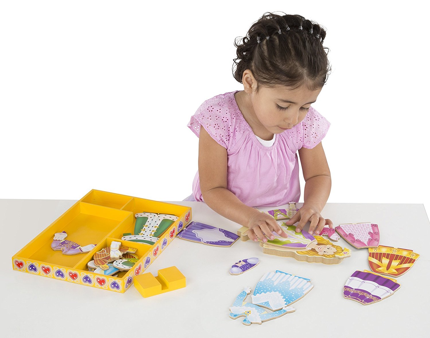 Melissa & Doug Princess Elise Magnetic Dress-Up Set
