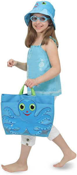 Melissa and Doug Flex Octopus Beach Tote Bag Ages 3+ Item # 6420