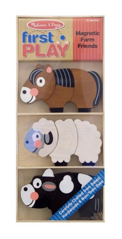 Melissa & Doug - First Play Magnetic Farm Friends Ages 18 Months+ - Olde Church Emporium