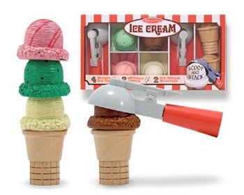 Melissa & doug ice cream scoop set online