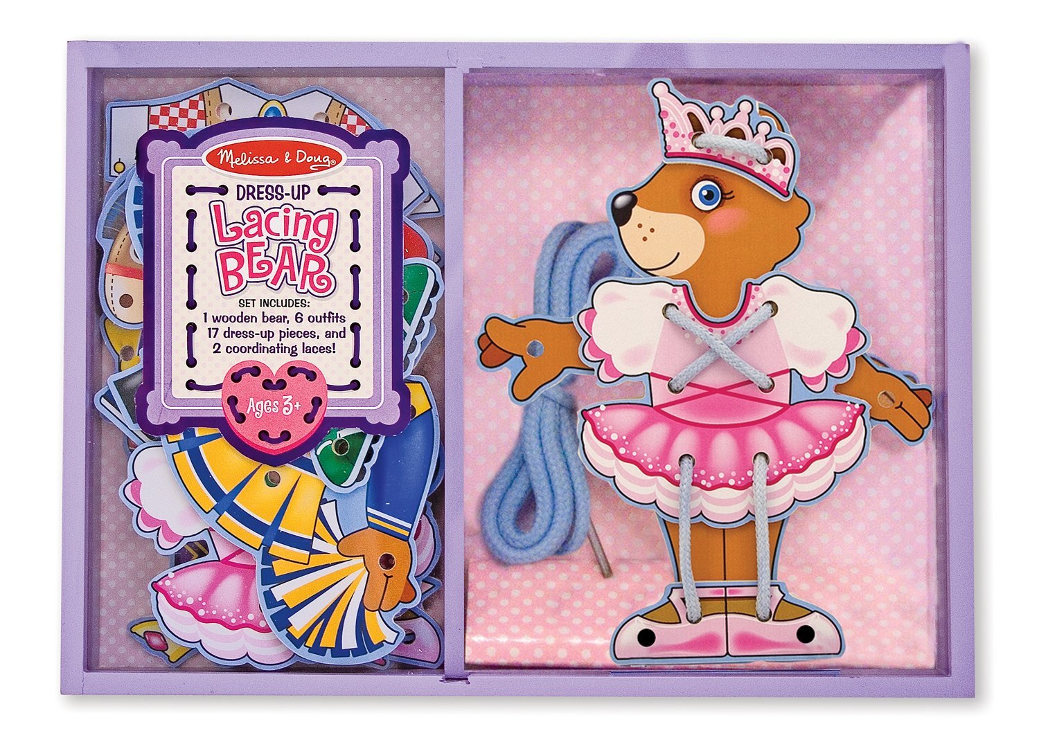 Melissa and doug bear dress deals up