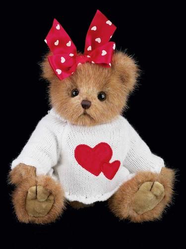 Bearington Bear - Lovie Plush Valentines Bear 10 Inches and Retired