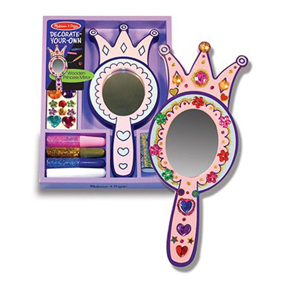 Decorate-Your-Own Wooden Princess Mirror