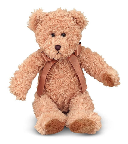 Melissa and Doug - Oliver Bear Plush and Soft 13" [Home Decor]- Olde Church Emporium