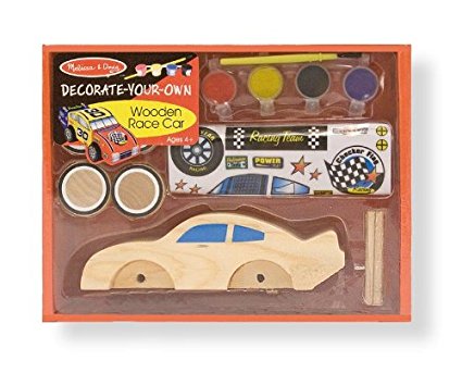 Melissa & Doug - Decorate Your Own - Wooden Race Car