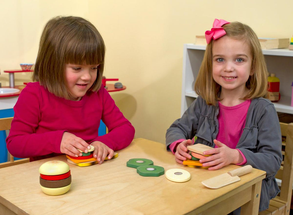 Melissa & Doug - Mix and Match Wooden Sandwich-Making Pretend Play Set –  Olde Church Emporium