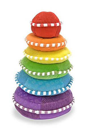 Melissa & Doug - Soft Rainbow Stacker Educational Toy [Home Decor]- Olde Church Emporium