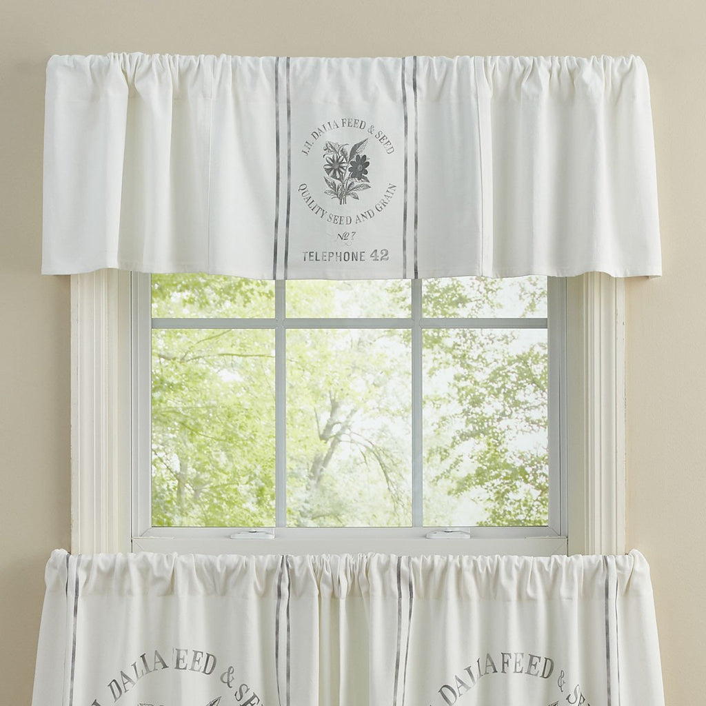 Park Designs Seed Sack Window Valance - Thumbnail 4