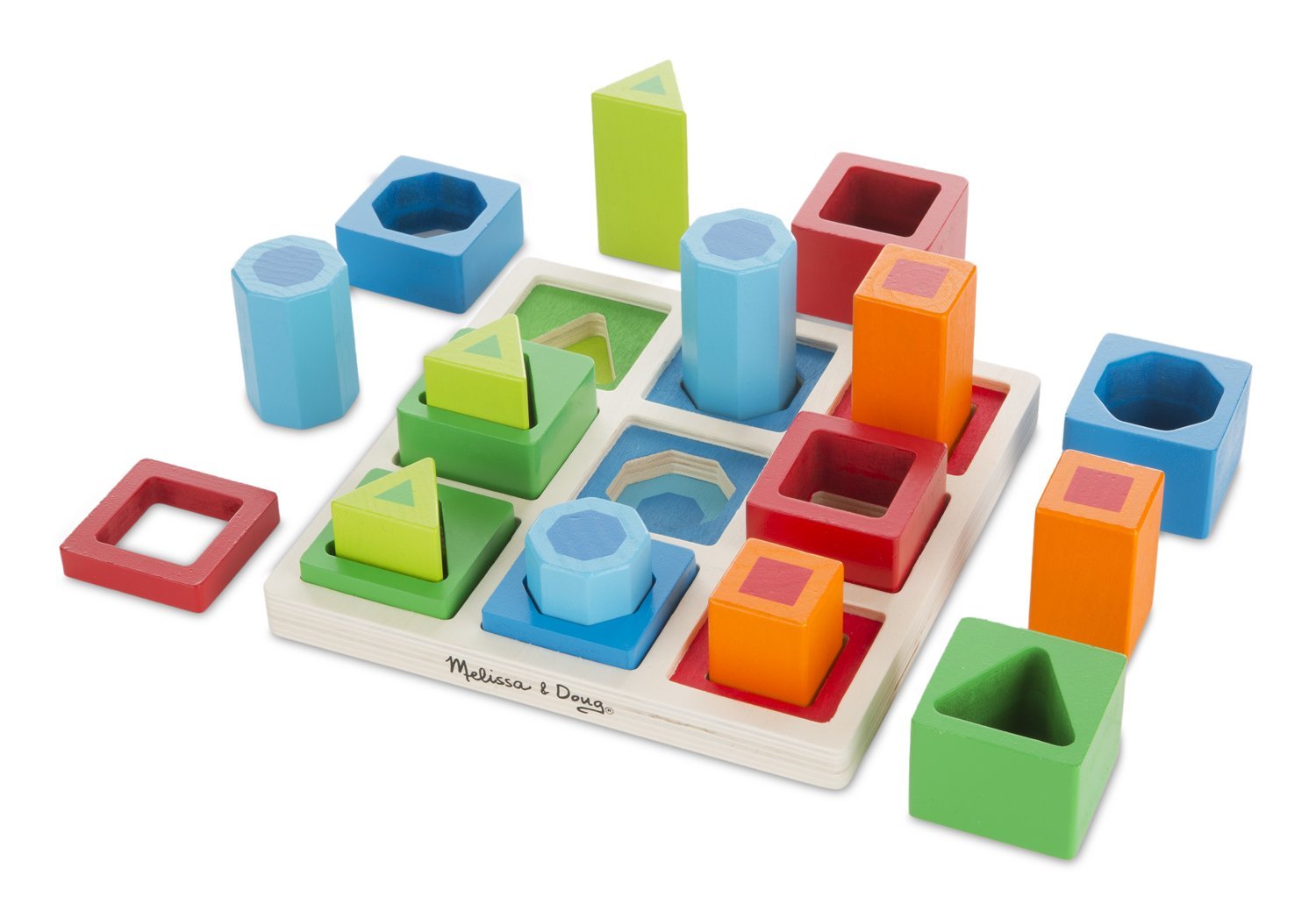 Melissa & Doug Classic Toy, Shape Sorting Cube