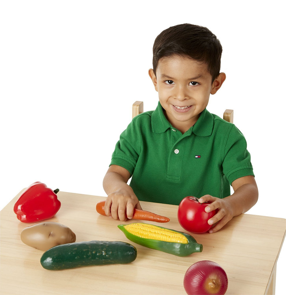 Melissa and sale doug cutting vegetables