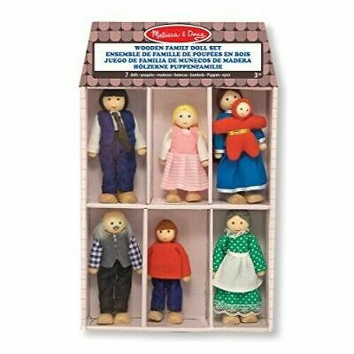 Melissa & doug wooden doll family online