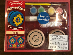 Melissa & Doug Create  A Craft Wooden Yo Yo